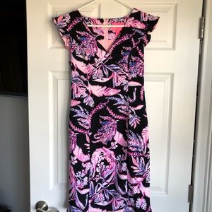 Lilly Pulitzer NWT Mina Stretch Onyx Wild Within
